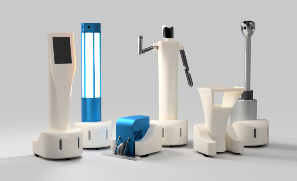 Various concept ideas for robots